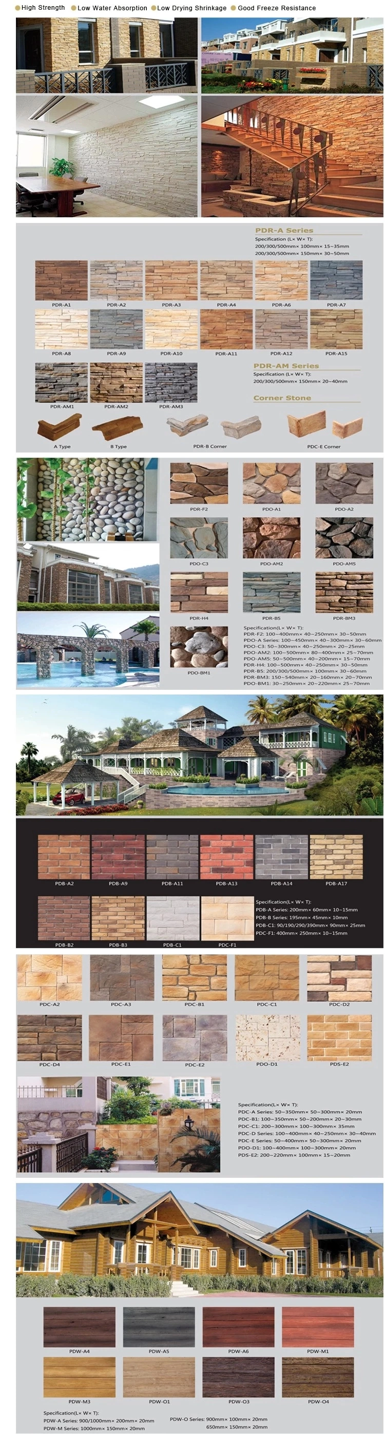 Cheap Rusty Slate Culture Stone Construction Stacked Decorative Wall Stone